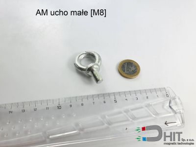 AM ucho małe [M8]  - dodatki do neodymowych magnesów