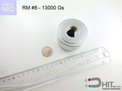 RM R8 ULTRA - 13000 Gs N52 - otwieracz magnetyczny