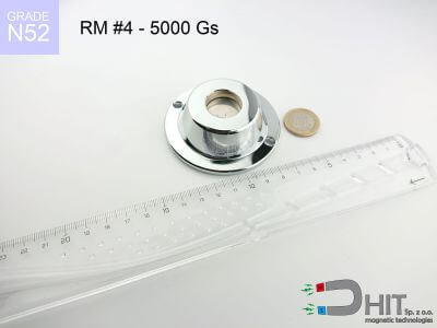 RM R4 - 5000 Gs N52 rozdzielacz magnetyczny
