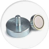 zaciski magnetyczne z gwintem zewnętrznym [gz]